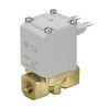 SMC Industrial Brass 2-Port Normally Closed Solenoid Valve 230V AC VXD233CLA