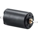 Faulhaber Brushed DC Motor 12V DC, 1.78 W, 2.9 mNm Torque, 4130 RPM, 1.5 mm Shaft Diameter 1524T012SR