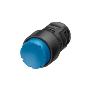 Siemens Push Button Switch Momentary Operation, Front Mount, Round Actuator, 16 mm Cutout, IP65 3SB2000-0LB01