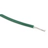 RS PRO Green 0.26 mm² 23 AWG Single Core Hook Up Wire, 3/0.07 mm Strands, 1.7 mm Diameter, 250 V, 105°C, 100 m 873-8867