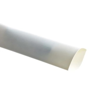 TE Connectivity Heat Shrink Tubing White 12.7 mm Sleeve Diameter x 91 m Length 2:1 Shrink Ratio CGPT-12.7/6.4-9-FSP