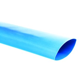 TE Connectivity Heat Shrink Tubing Blue 19 mm Sleeve Diameter x 60 m Length 2:1 Shrink Ratio Polyolefin CGPT-19/9.5-6-FSP