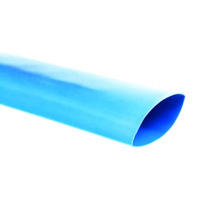 TE Connectivity Heat Shrink Tubing Blue 19 mm Sleeve Diameter x 60 m Length 2:1 Shrink Ratio Polyolefin CGPT-19/9.5-6-FSP