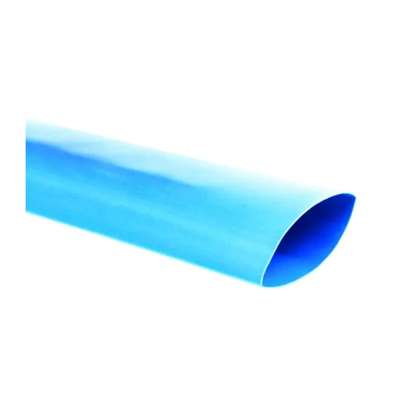 TE Connectivity Heat Shrink Tubing Blue 19 mm Sleeve Diameter x 60 m Length 2:1 Shrink Ratio Polyolefin CGPT-19/9.5-6-FSP
