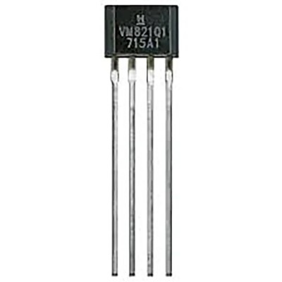 Honeywell Technologies Through Hole Hall Effect Sensor 4 V to 24 V, SIP Package, 4-Pin VM821Q1