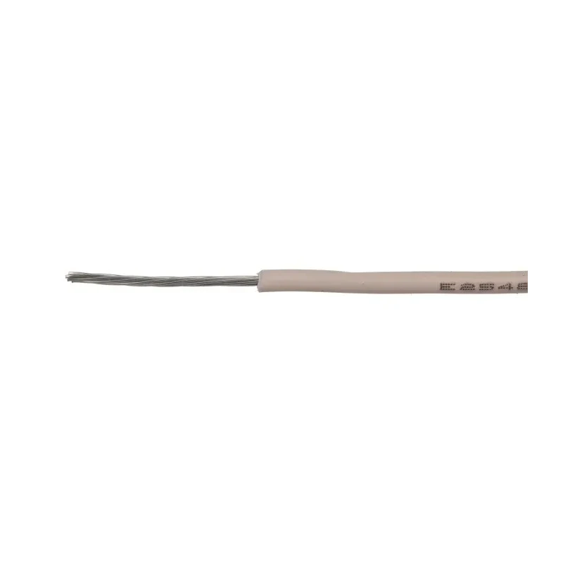 RS PRO White 0.33 mm² 22 AWG Hook Up Wire, 7/0.25 mm Core Strands, 100 m Length, Polyvinyl Chloride Insulation 873-9977