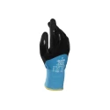 Mapa Blue Nitrile Coated Work Gloves, Size 8, Heat Resistant, EN 388 Certified 700