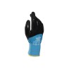 Mapa Blue Nitrile Coated Work Gloves, Size 8, Heat Resistant, EN 388 Certified 700