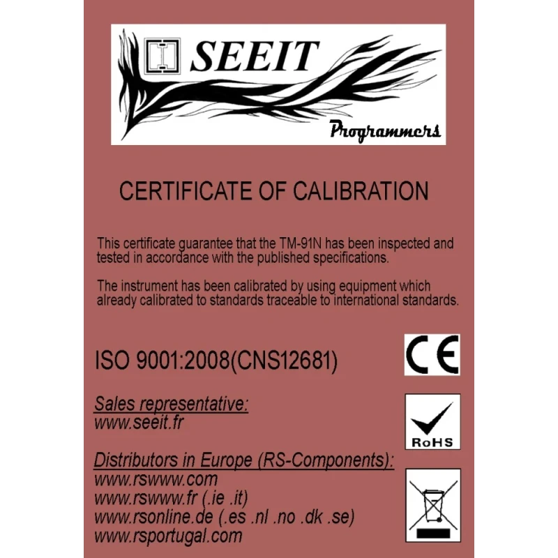 Seeit Radiation Meter Gamma Beta X-Ray Measurement TM-91N