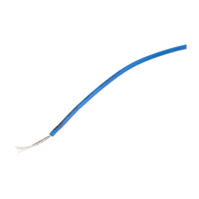 RS PRO Blue 0.13 mm² Hook Up Wire, 26 AWG, 7/0.16 mm Core Strands, 100 m, Polyvinyl Chloride 874-0400