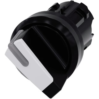 Siemens SIRIUS ACT 3SU1002-2BF60-0AA0 Series 2 Position Illuminated Selector Switch Head, 22 mm Cutout, IP67 IP66 IP69K
