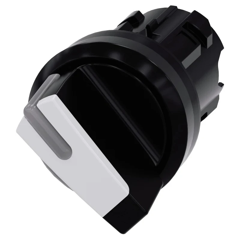 Siemens SIRIUS ACT 3SU1002-2BF60-0AA0 Series 2 Position Illuminated Selector Switch Head, 22 mm Cutout, IP67 IP66 IP69K
