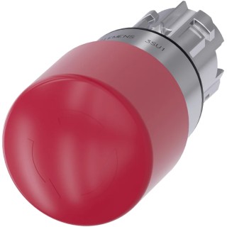 Siemens SIRIUS ACT 3SU10 Series Metal Mushroom Twist Release Emergency Stop Push Button Head 3SU1050-1GB20-0AA0
