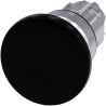 Siemens SIRIUS ACT 3SU10 Series Black Momentary Push Button Head Metal IP69K IP67 IP66 3SU1050-1BD10-0AA0