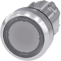 Siemens SIRIUS ACT 3SU10 Series Clear Momentary Push Button Head 22 mm Cutout IP69K IP67 IP66 3SU1051-0AB70-0AA0