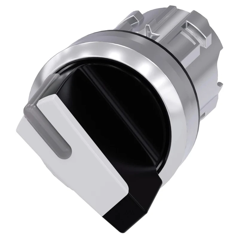 Siemens SIRIUS ACT Series 2 Position Illuminated Selector Switch Head, 22 mm Cutout Diameter 3SU1052-2BF60-0AA0
