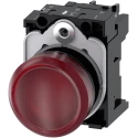 Siemens Panel Mount Red LED Pilot Light, SIRIUS ACT 3SU11 Series, 22 mm Cutout Diameter, Round Shape 3SU1106-6AA20-1AA0
