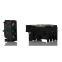 Siemens SIRIUS ACT 3SU15 Series Contact Block, 6A Current Rating, Screw Terminal, 500 V AC/DC Voltage 3SU1500-1AA10-1BA0