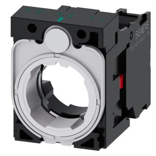 Siemens SIRIUS ACT 3SU15 Series Contact Block, 500 V AC/DC, 6A Current Rating, 1 NC Terminal, Screw Type 3SU1500-1AA10-1CA0