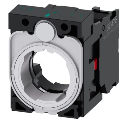 Siemens SIRIUS ACT 3SU15 Series Contact Block, 500 V AC/DC, 6A Current Rating, 1 NC Terminal, Screw Type 3SU1500-1AA10-1CA0