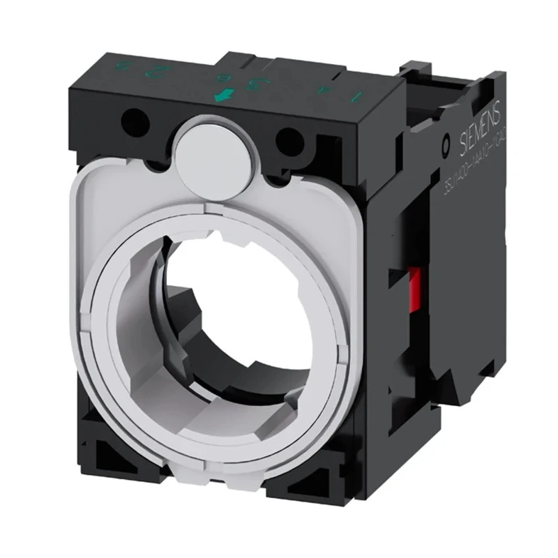 Siemens SIRIUS ACT 3SU15 Series Contact Block, 500 V AC/DC, 6A Current Rating, 1 NC Terminal, Screw Type 3SU1500-1AA10-1CA0