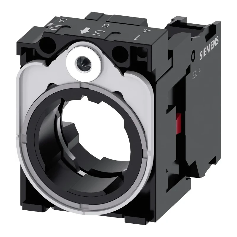Siemens SIRIUS ACT 3SU15 Series Contact Block, 500 V AC/DC, 6A Current Rating, Screw Terminal, 1 NC, Model 3SU1550-1AA10-1CA0