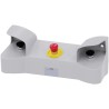 Siemens Push Button Control Station Metal Enclosure 3 Cutouts Red Emergency Stop IP66 3SU1853-3NB00-1AA1