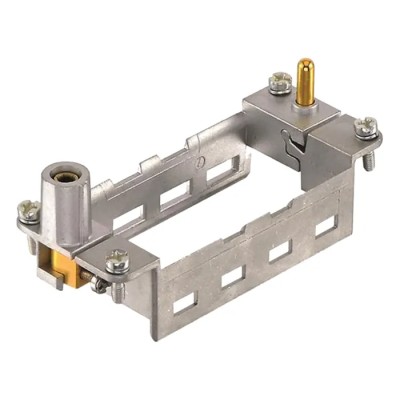 HARTING Hinged Frame HAN Modular Series 2 Way 10B, Die Cast Zinc, White, For Use With 4 Modules HMC Connector 09142160303