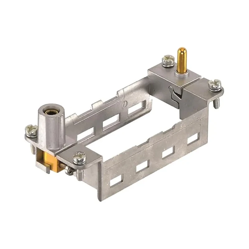 HARTING Hinged Frame HAN Modular Series 2 Way 10B, Die Cast Zinc, White, For Use With 4 Modules HMC Connector 09142160303
