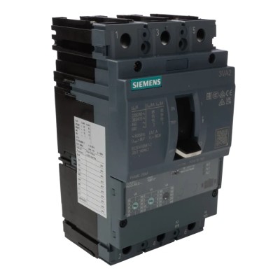 Siemens SENTRON 3VA Molded Case Circuit Breaker 3-Pole 250A 55kA Breaking Capacity Fixed Mount 3VA2225-5HL32-0AA0