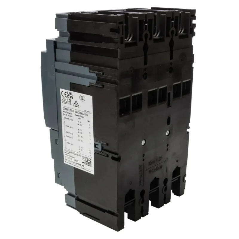 Siemens SENTRON 3VA Molded Case Circuit Breaker 3-Pole 250A 55kA Breaking Capacity Fixed Mount 3VA2225-5HL32-0AA0