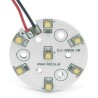 Intelligent LED Solutions OSLON 80 PowerAnna Coin LED Array 7-LEDs White 4000K ILC-ONA7-NUWH-SC211-WIR200.