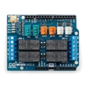 Arduino 4 Relays Shield High Load Power Delivery Arduino Shield 5V 48V A000110
