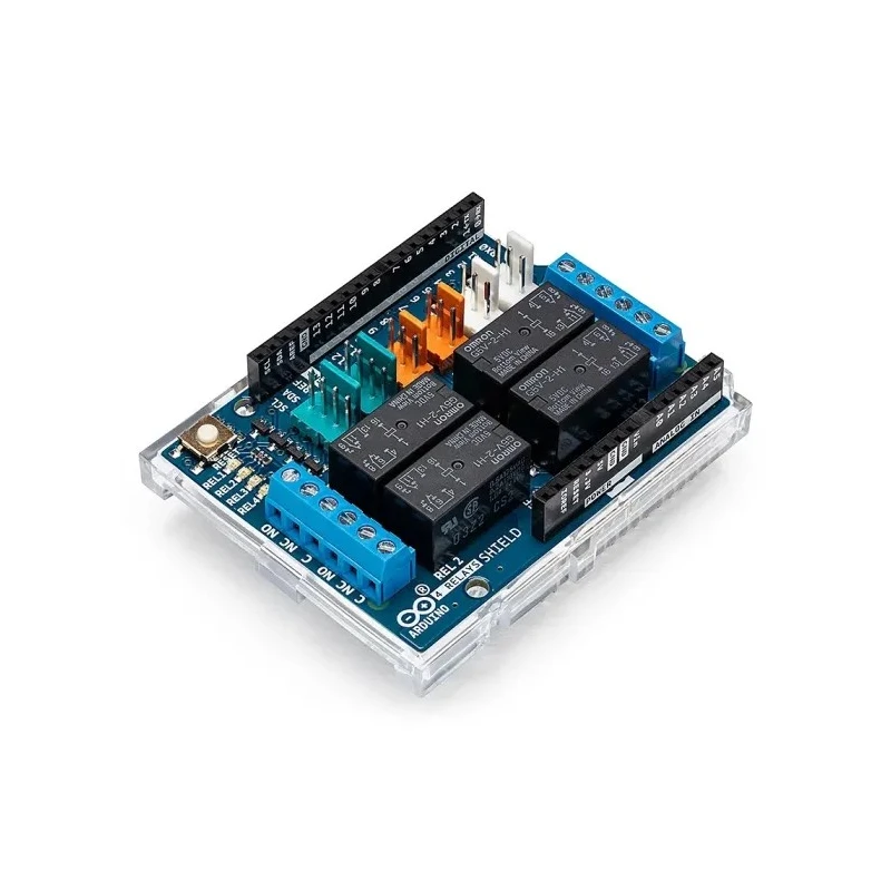 Arduino 4 Relays Shield High Load Power Delivery Arduino Shield 5V 48V A000110