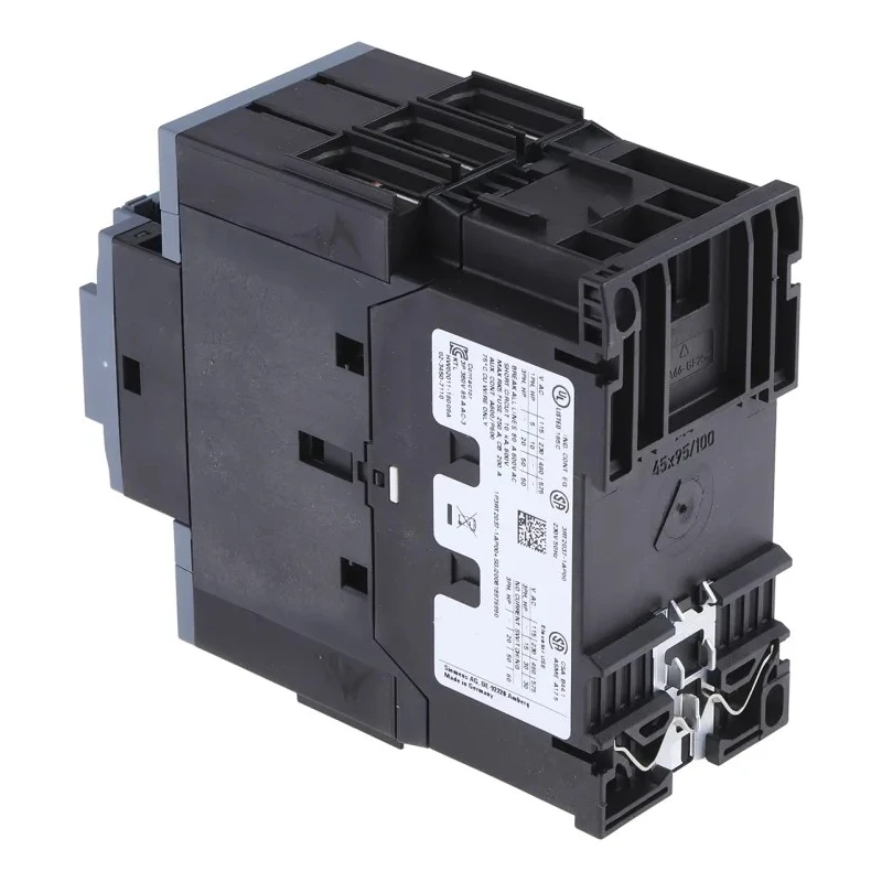 Siemens Size S2, 3RT2 Contactor, 230V AC Coil, 3-Pole, 65 A, 30 kW, 3 NO, 400V AC 3RT2037-1AP00