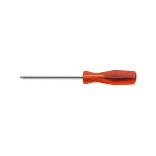 Facom Philips Screwdriver Standard Tip PH2, 125 mm Blade Length, 225 mm Overall Length, Chrome Finish AP.2X125