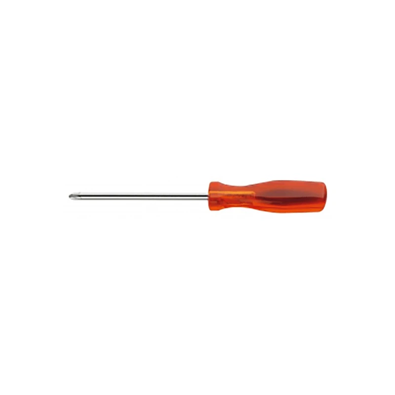 Facom Philips Screwdriver Standard Tip PH2, 125 mm Blade Length, 225 mm Overall Length, Chrome Finish AP.2X125