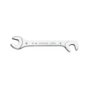 Facom Open End Spanner Metric 6 mm, Satin Chrome Finish, Hinge Sub Type, 80mm Overall Length 34.6