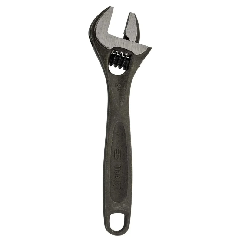 Facom 20 mm Jaw Capacity Adjustable Wrench, 155mm Overall Length, Metal Handle 113A.6T