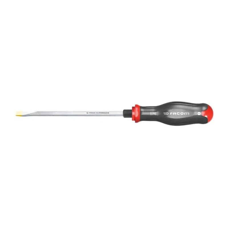 Facom Standard Slotted Screwdriver 150 mm Blade, 300 mm Overall ATWH8X175