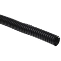 RS PRO 16 mm Nominal Diameter Flexible Split Electrical Plastic Conduit, Uncoated, Black 875-0249