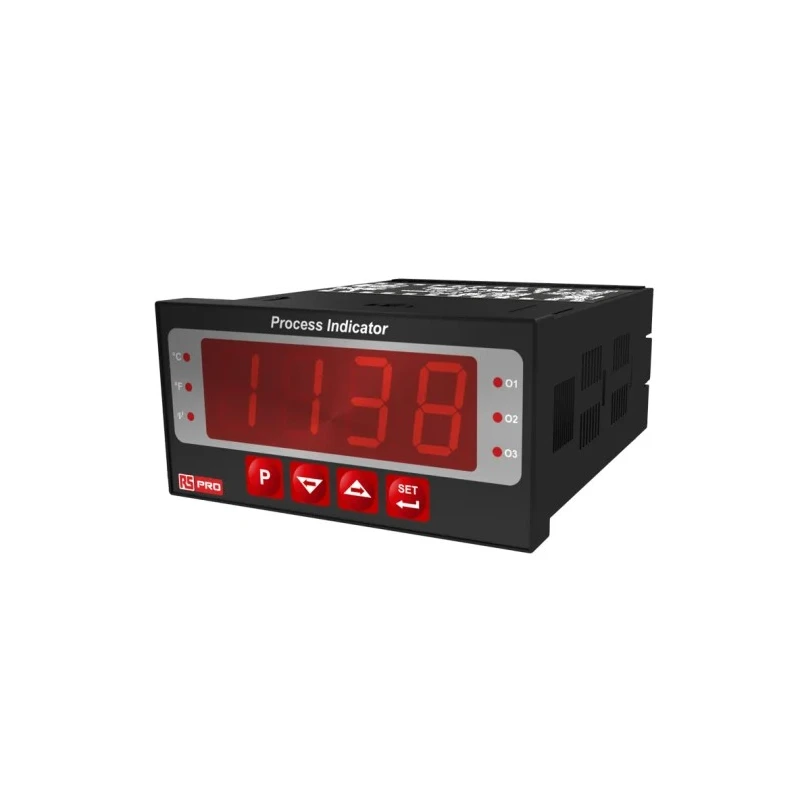 RS PRO On-Off DIN Rail Temperature Controller 1 Input, 2 Output Relay 240V ac 875-1214