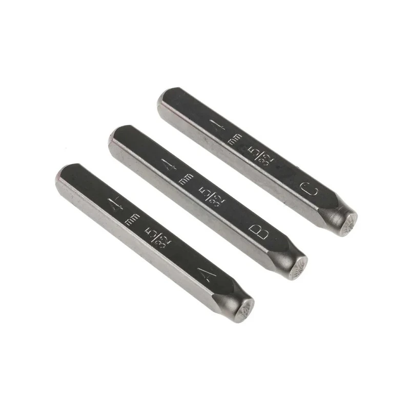 RS Pro 4 mm x 36 Piece Engraving Letter Punch Set, Chrome Vanadium Steel, HRC 58-60 875-4770