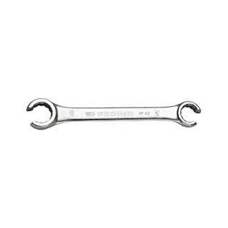Facom 12-Point Satin Chrome Flare Nut Spanner 9/16 x 5/8 in, 197mm Overall 42.9/16X5/8