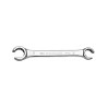 Facom 12-Point Satin Chrome Flare Nut Spanner 9/16 x 5/8 in, 197mm Overall 42.9/16X5/8