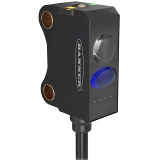 Banner Background Suppression Photoelectric Sensor Rectangular Style 2 mm to 30 mm Detection Range PNP Output VS8APFF30BQ3