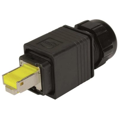 HARTING Ha-VIS preLink Series RJ45 STP Plug, Cat6a RJ45 22mm Length 26.2mm Width 69mm Depth 