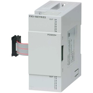 Mitsubishi Electric SNAP Series PLC I/O Module for Use with FX5UC CPU Module, FX5U CPU Module FX5-16EYR/ES 24.5 V DC