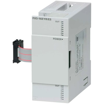 Mitsubishi Electric SNAP Series PLC I/O Module for Use with FX5UC CPU Module, FX5U CPU Module FX5-16EYR/ES 24.5 V DC