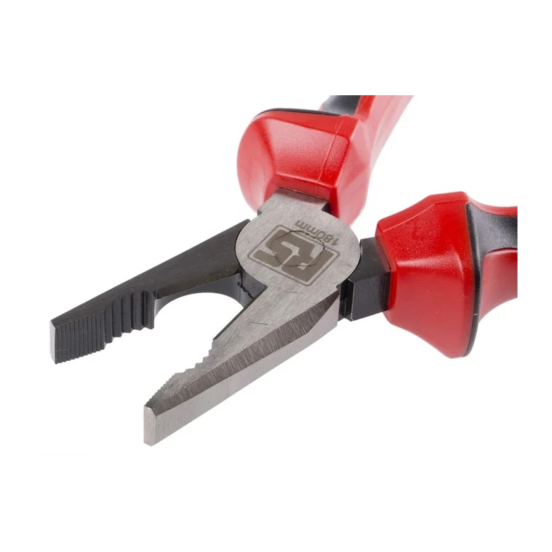 RS PRO 1-Piece Combination Plier Standard, 180mm Overall Length, 30mm Jaw, VDE/1000V Approved, ESD Safe 875-5770